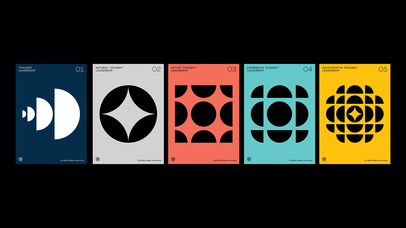 abstract design geometric geometry graphic minimal poster shapes visual identity visualization
