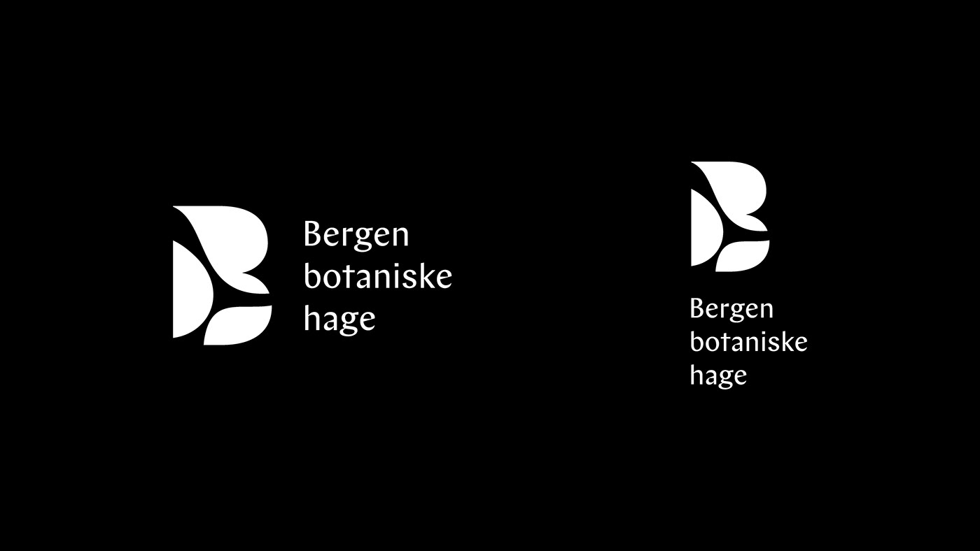 identity Botanical garden Bergen neue logo branding  Dynamic pattern
