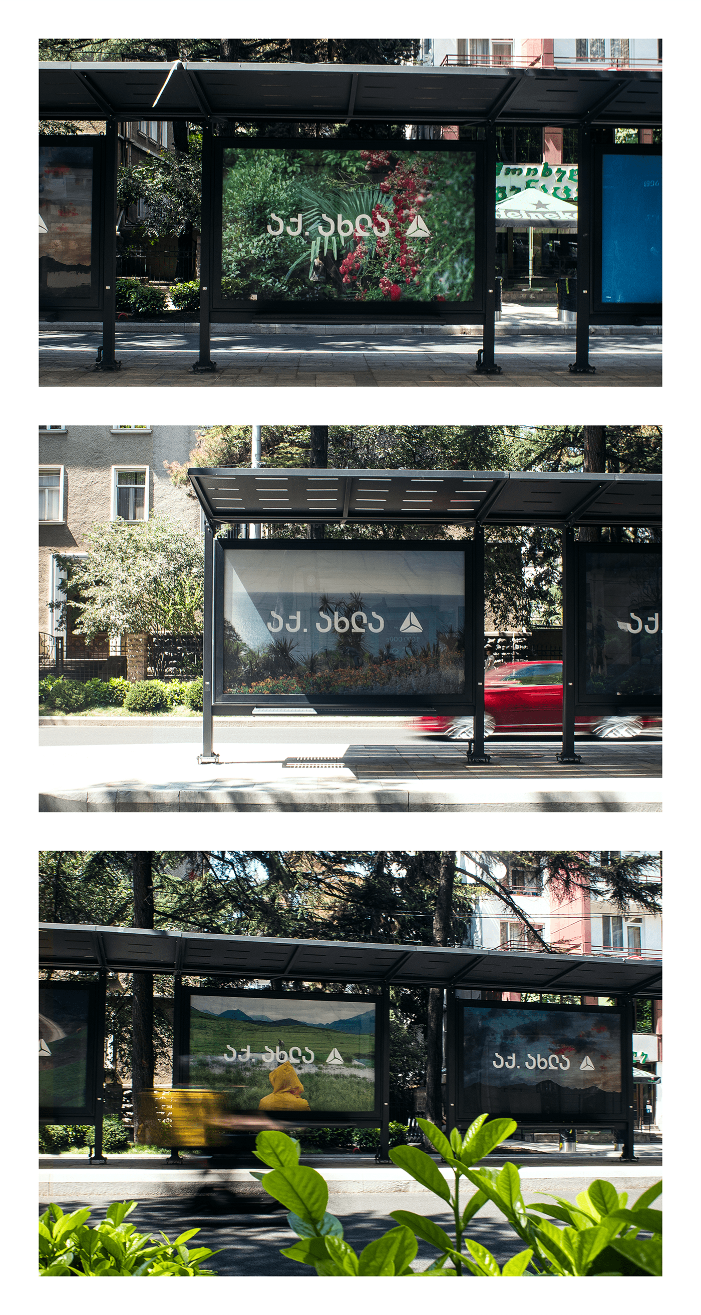 Advertising  brand campaign branding  Campaign Branding flexible identity Georgia typography   explorer Logotype