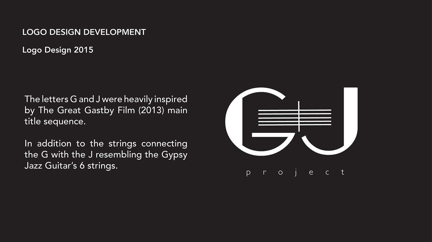 Gypsy Jazz logo band
