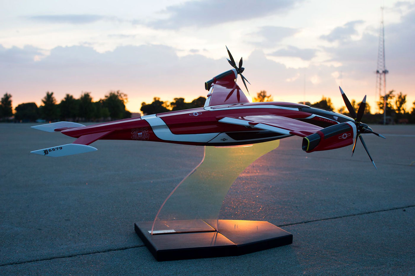 industrial design  Aircraft VTOL Model Making 3d printing Transportation Design coast guard Rapid Prototyping