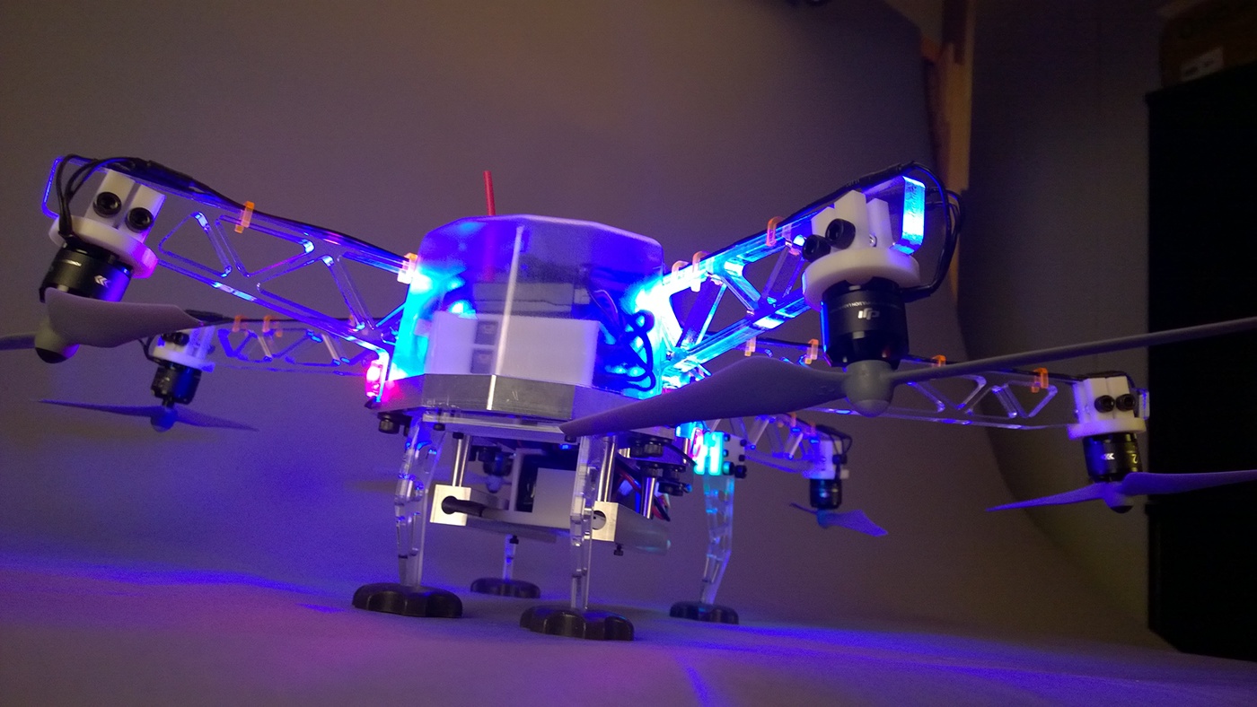 drone helicopter hexicopter acrylic aluminum led wit wentworth Mutli-disciplinary