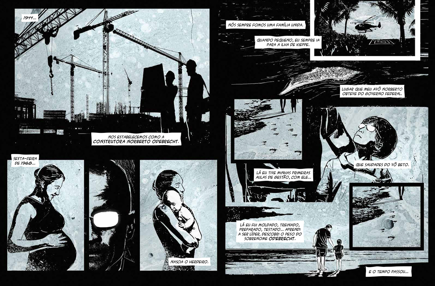 comics quadrinhos hq Sin City noir editorial Ilustração são paulo davi augusto
