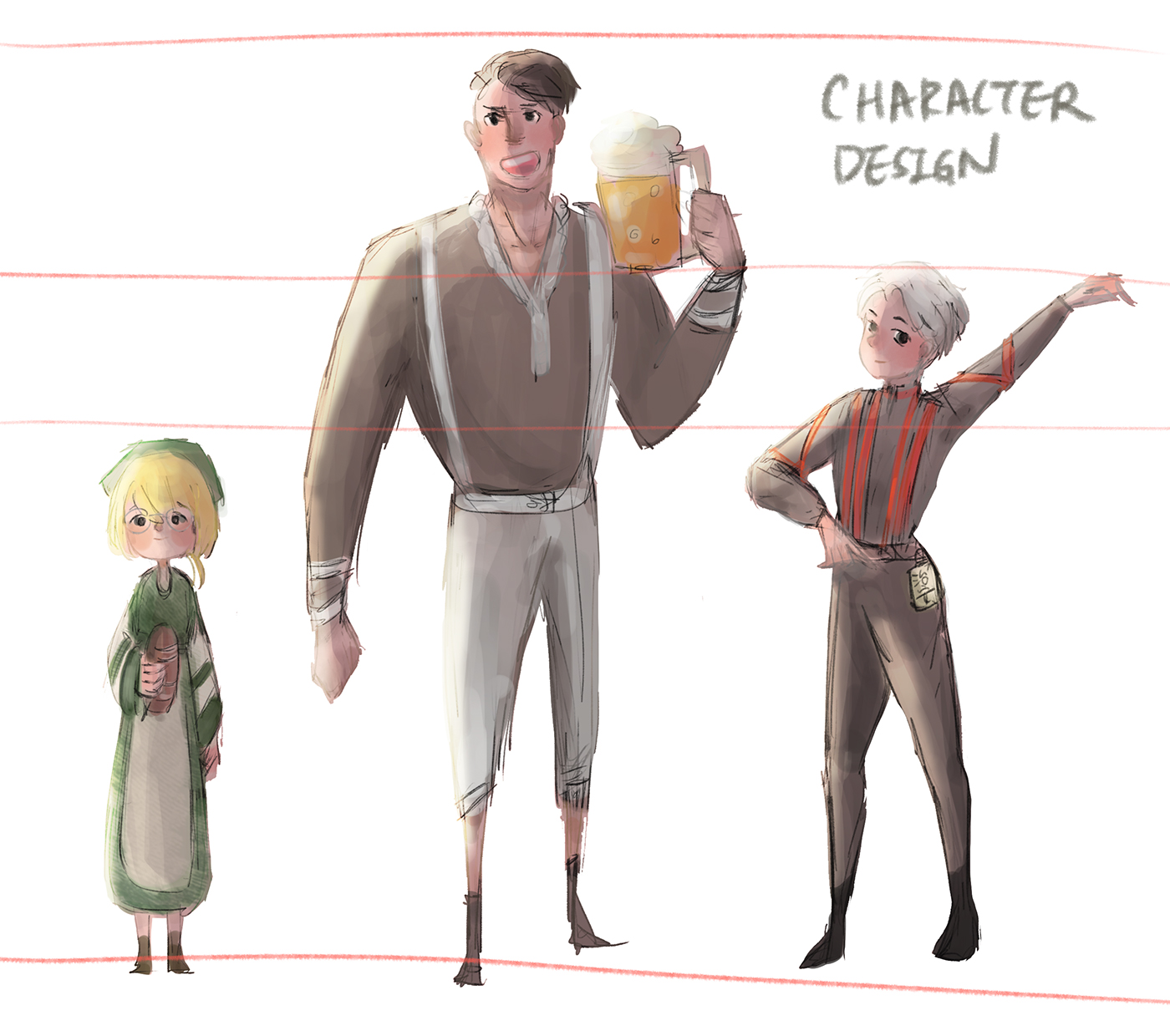 Character design  Character ILLUSTRATION  Drawing  fanart