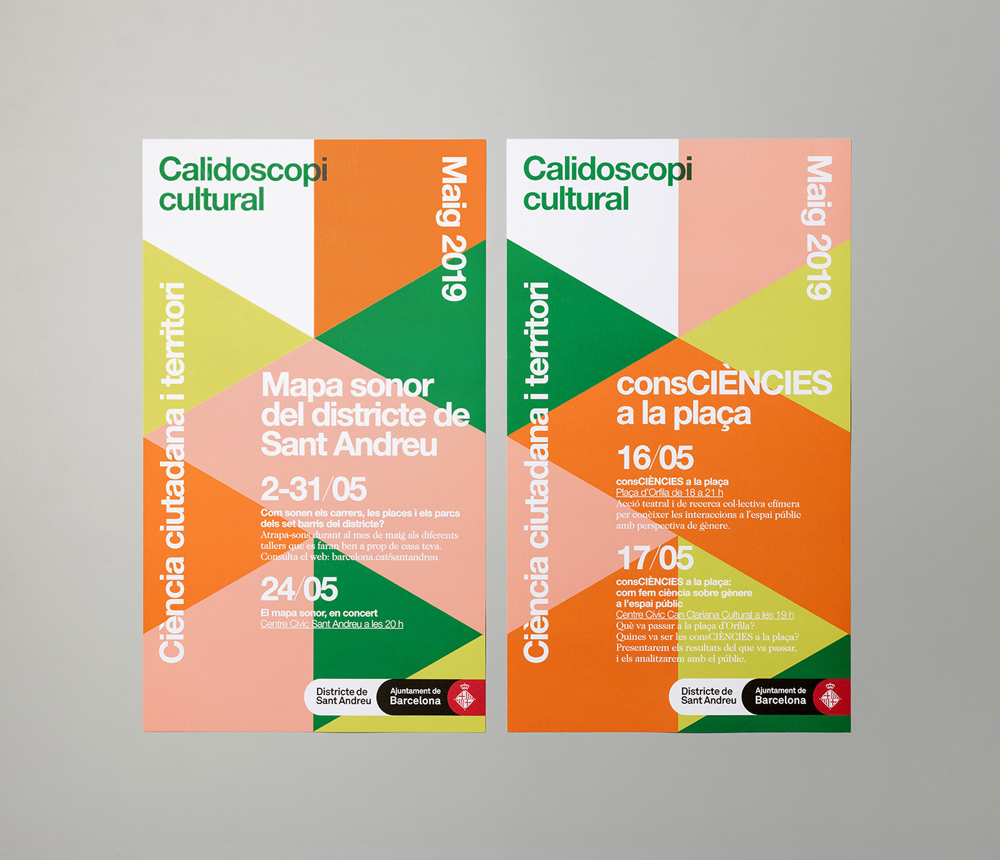 PFP Quim Pintó Montse Fabregat barcelona calidoscopi calidoscopi cultutal identity poster print