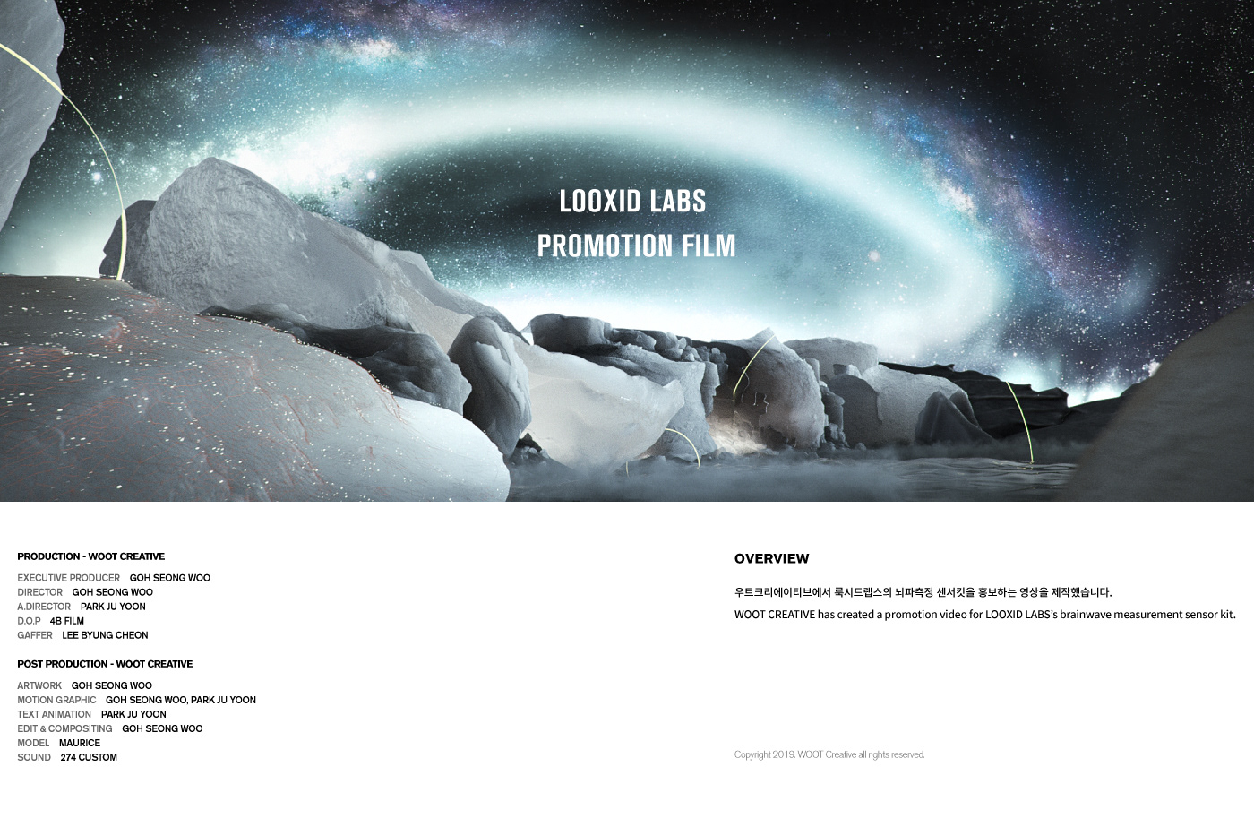 branding  vr vive LOOXIDLABS Promotion brain Film   eeg Inforgraphic