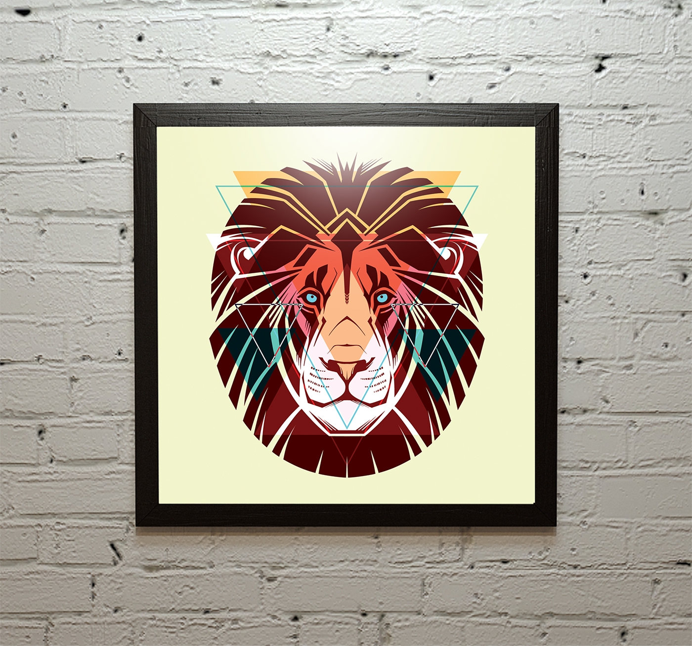 portrait Cat big_cat tiger lion leopard predator graphic ILLUSTRATION  print