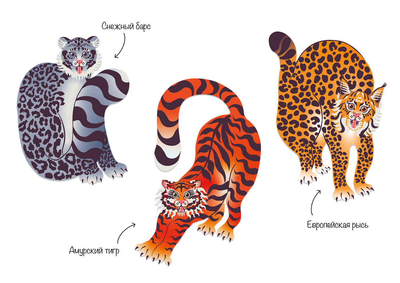 merchandise branding  animals ILLUSTRATION  vector Graphic Designer brand identity design identity zoo