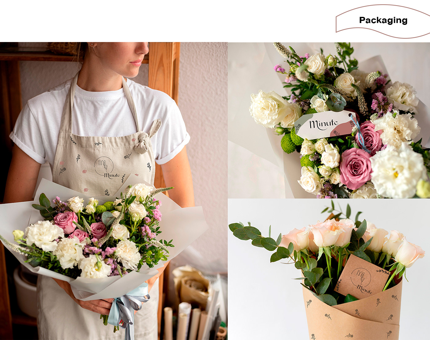 Corporate Identity floralshop Flowers identity Identity Design landing page Website квітковий магазин Фірмовий стиль