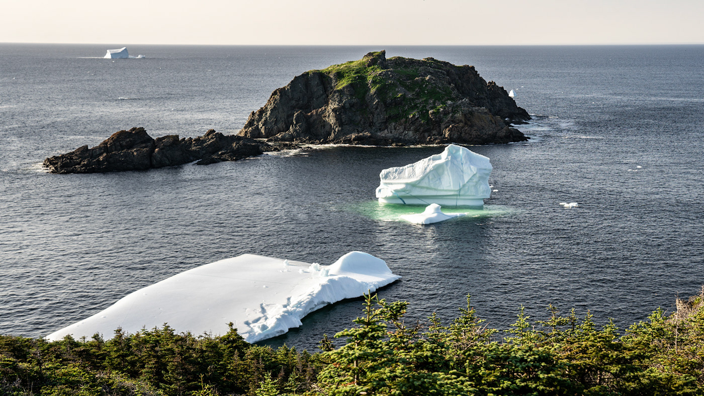Canada Photography  Landscape Atlantic Ocean icebergs Newfoundland
