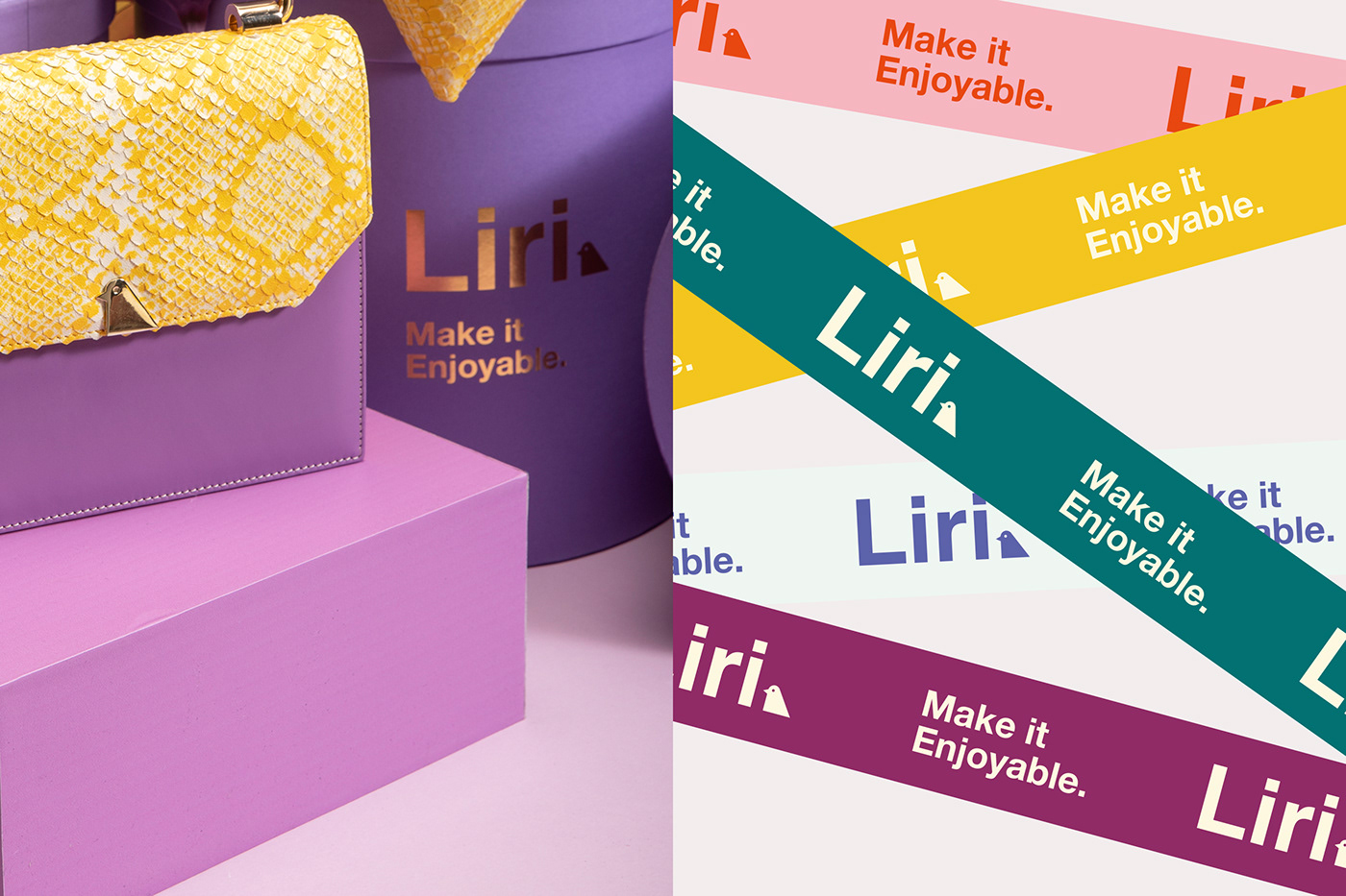 bag colorful corpareteidentity Fashion  graphicdesign identity identitydesign liri logo Markalama