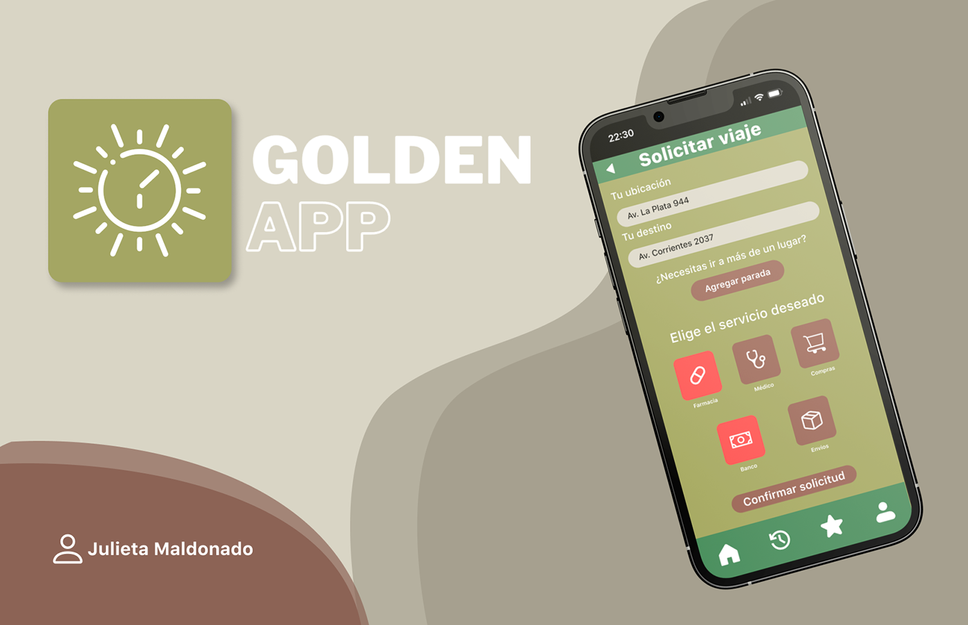 adultos mayores asistencia viajes ux/ui Figma app design mobile application Mobile app ios design app