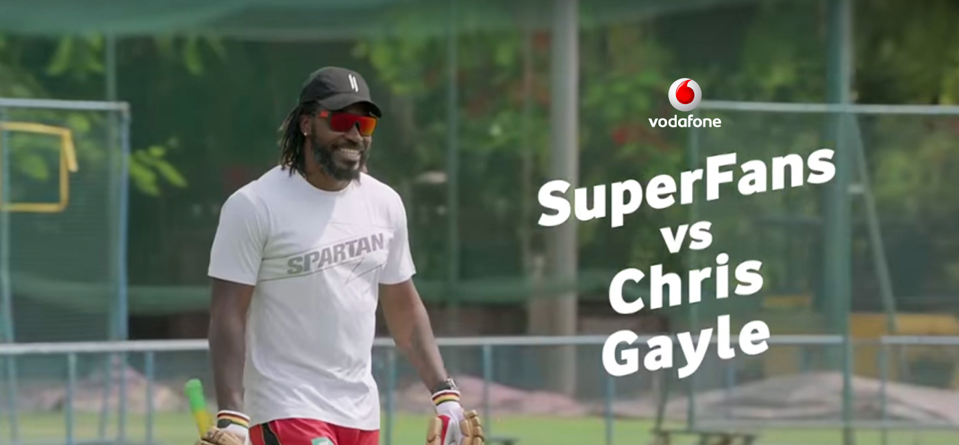 IPL Cricket chris gayle vodafone Superfans