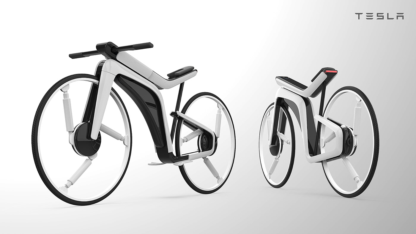 Bicycle Bike tesla Cycling biking surfacing tech Technology Autonomous transportation