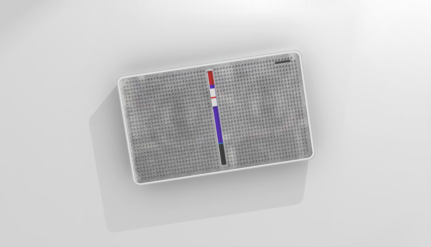 design student product design  speaker minimalist affordance Render