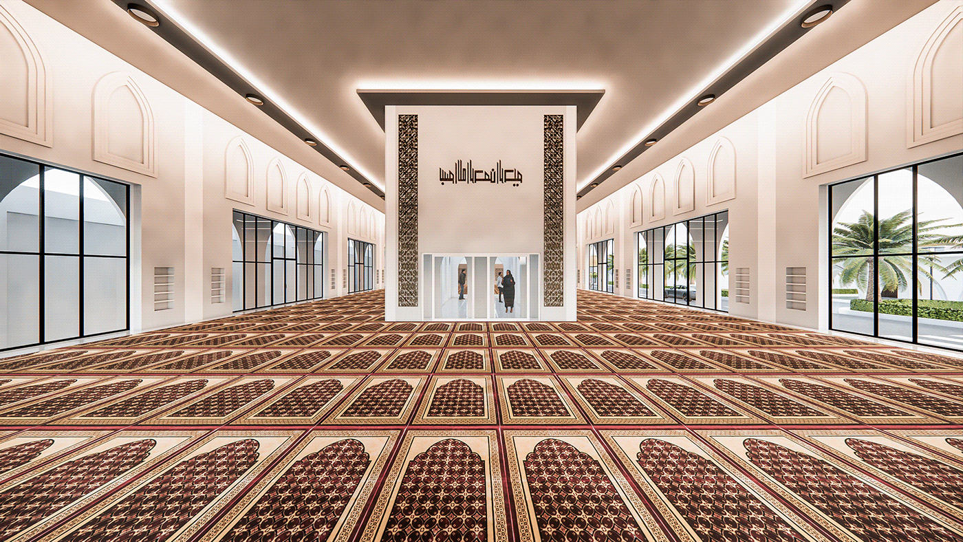 architecture design islamic minimalist modern mosque