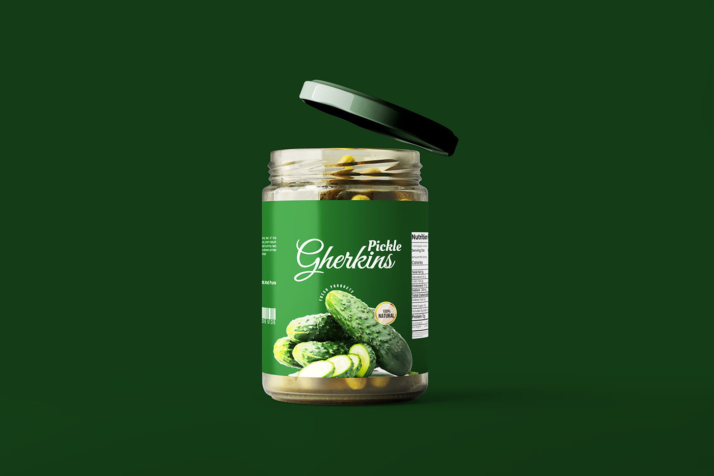 jar jar label Label label design packaging design pickle Pickle label design product Packaging product design 