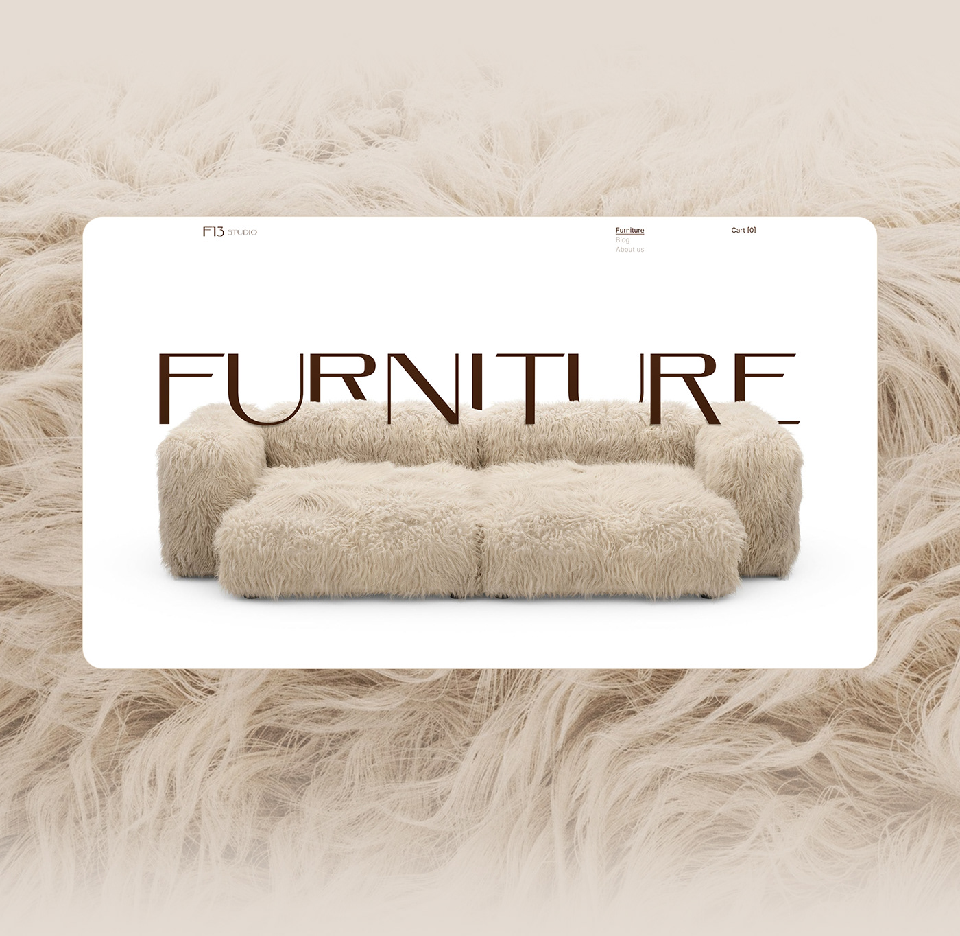 brand identity design furniture Interior landing page UI/UX visual Website Design мебель