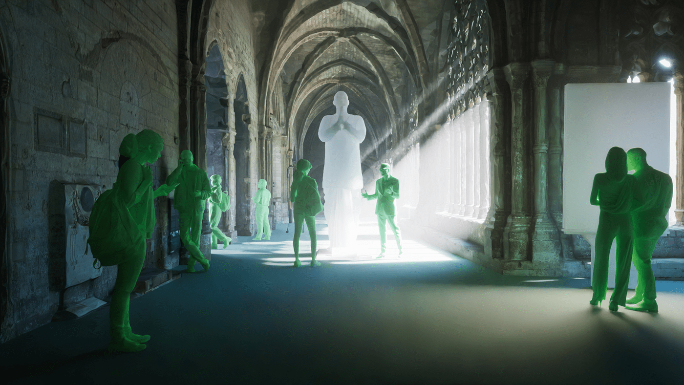 sketchfab cathedral Mary cloister st