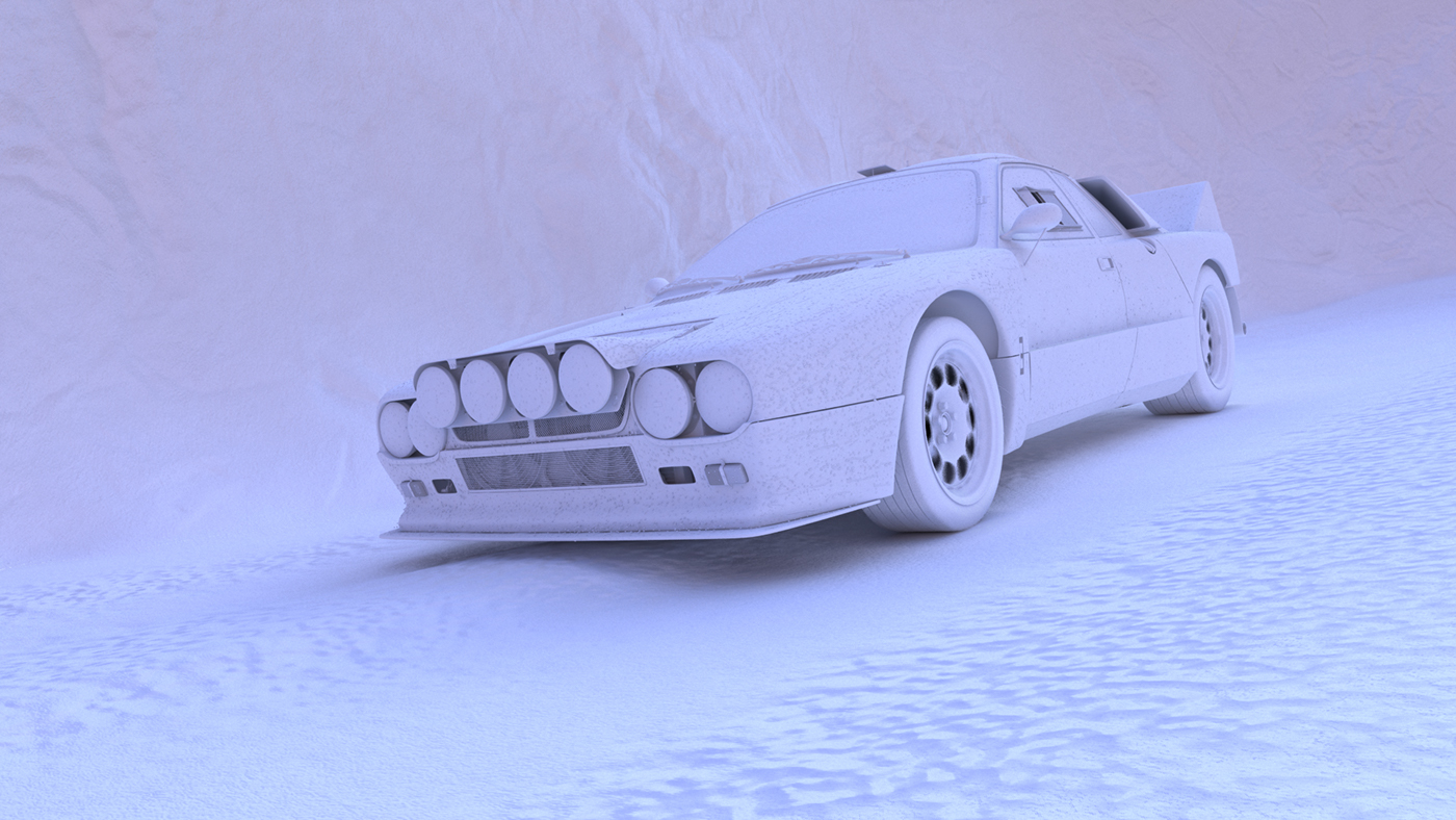 Lancia 037 3ds max vray