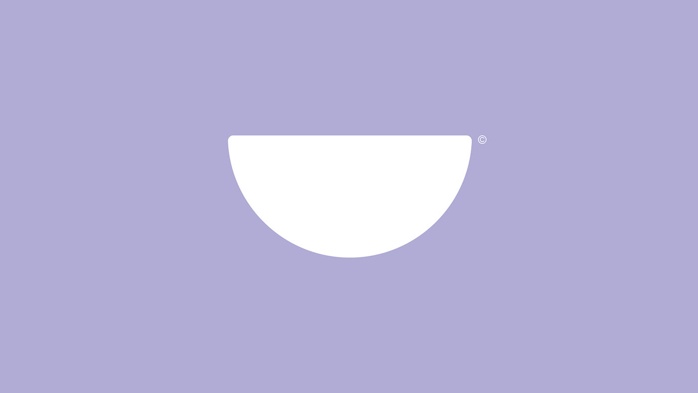 branding  dentist dots identity logo Logotype polka purple smile typography  
