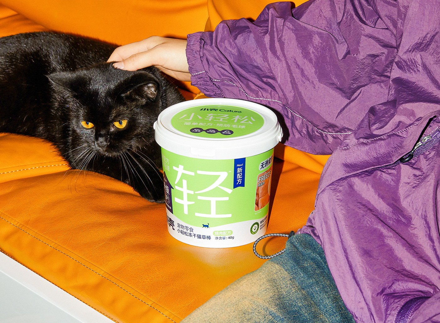 Cat Pet cat food snacks Packaging colorful branding  Graphic Designer product design  animals