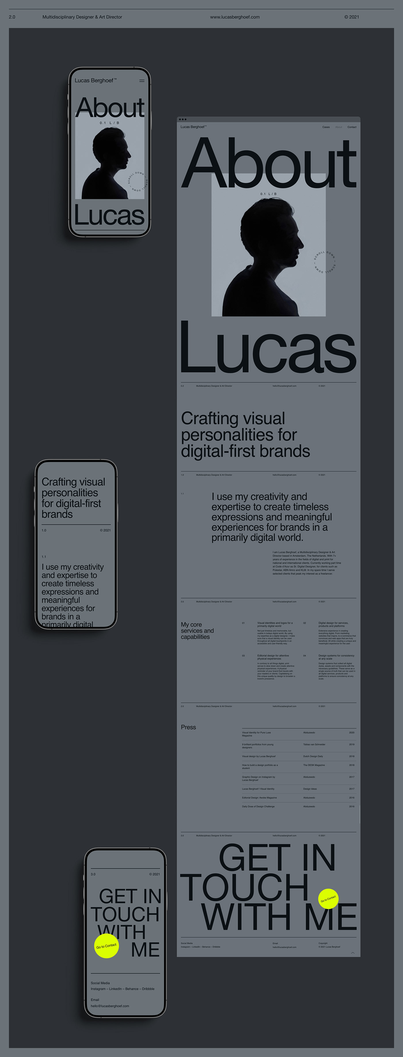 brand identity branding  designer identity portfolio UI/UX ux visual identity Web Design  Website
