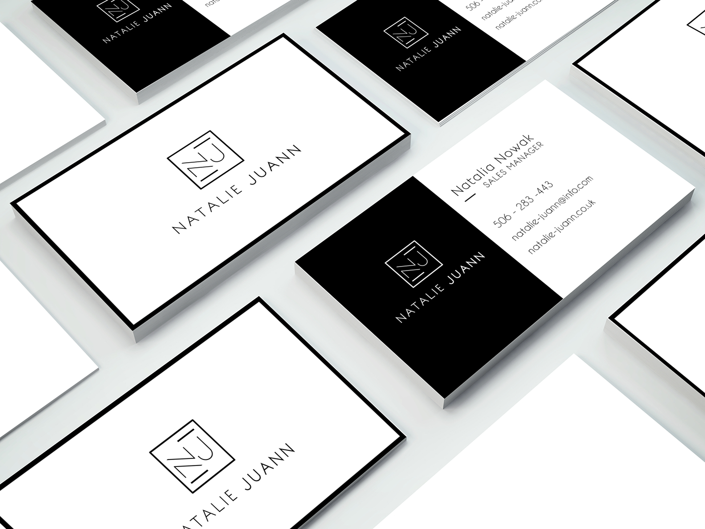 Business Cards cards card Minimalism back and white print mockups business design living coral