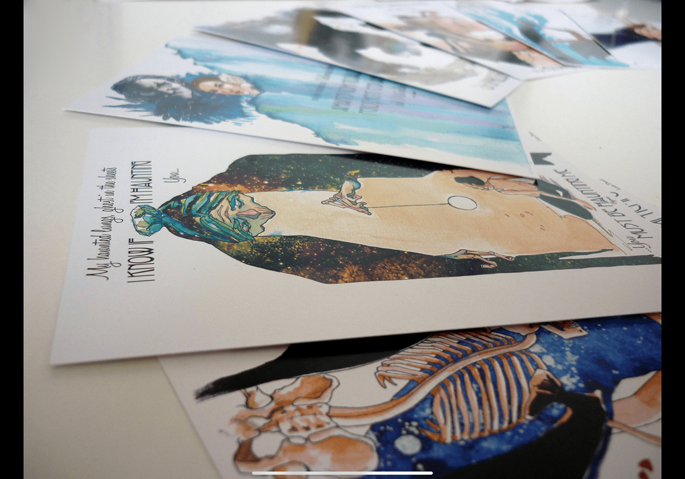 culture mythology Poetry  literature classics creative postcards
