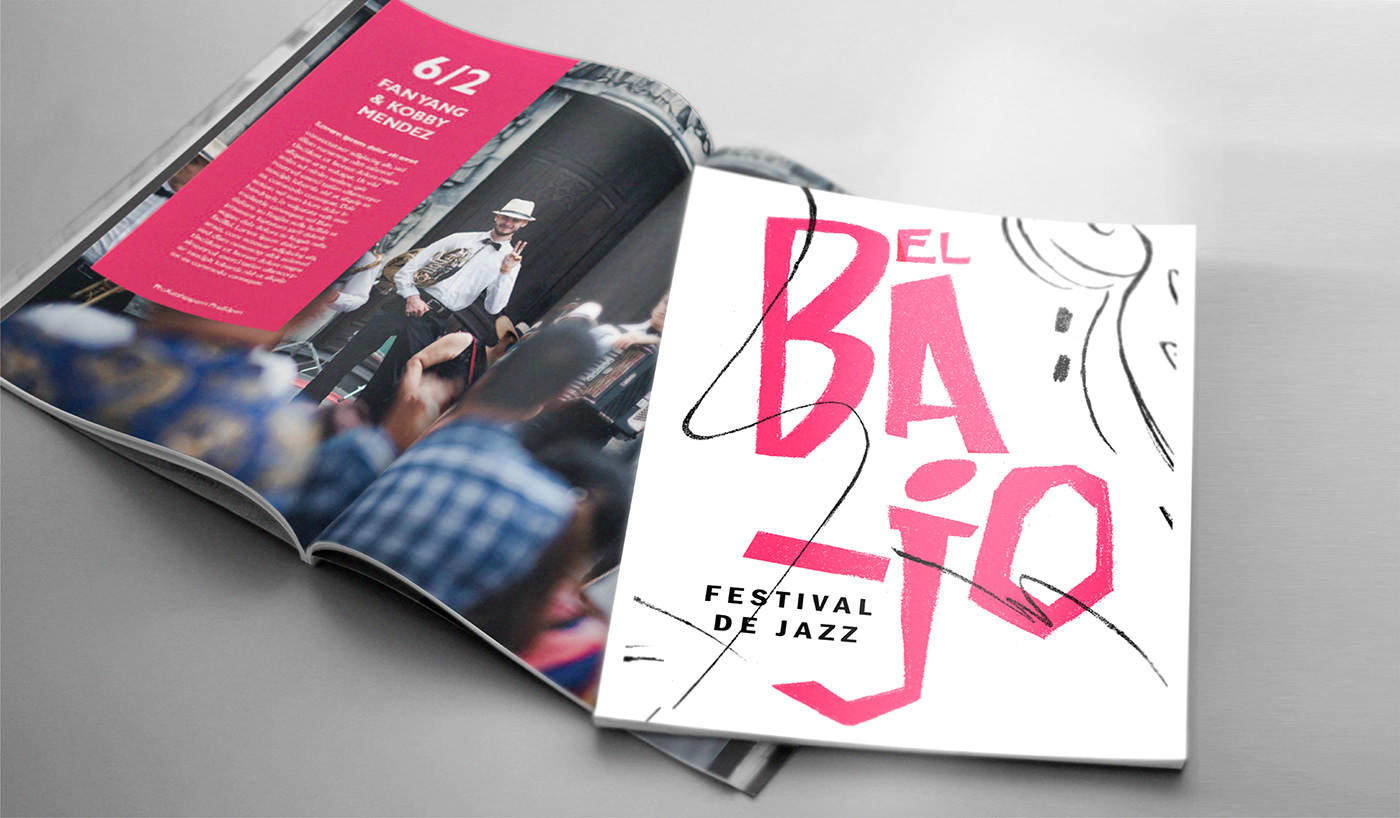 bass brand festival jazz jazz festival music Music Festival saxofon font design