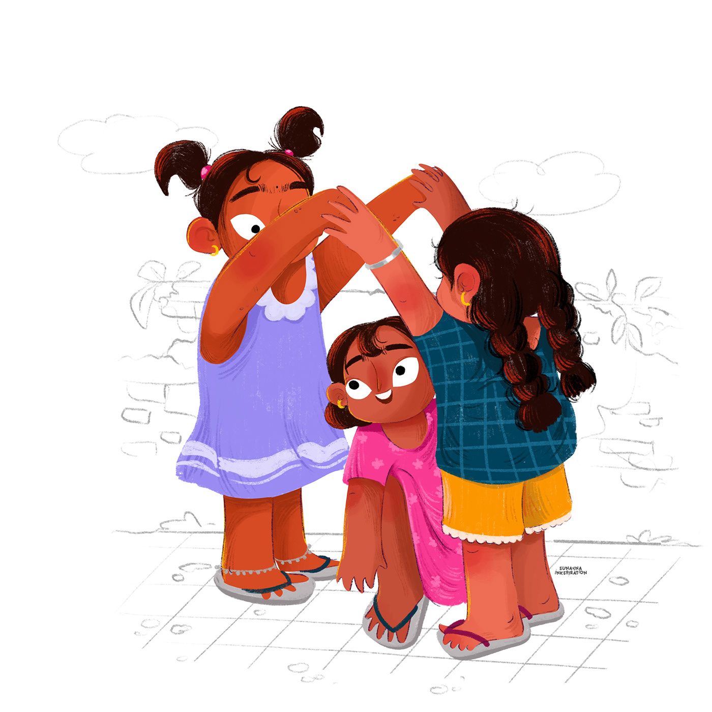ILLUSTRATION  Digital Art  India indian Character design  sketch children's book kids kidlit kidlitart