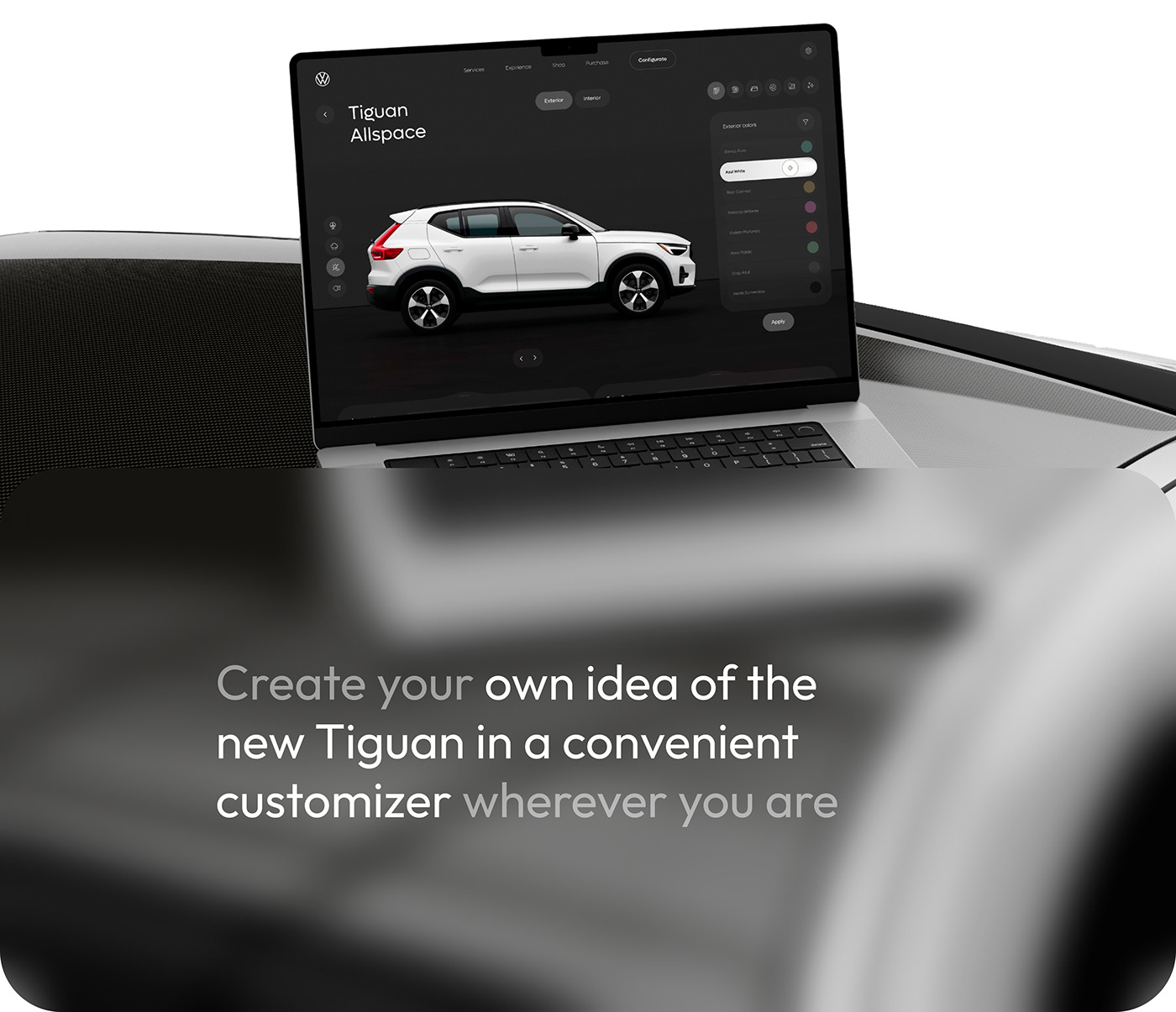 Volkswagen Configurator - UX UI & Branding Design