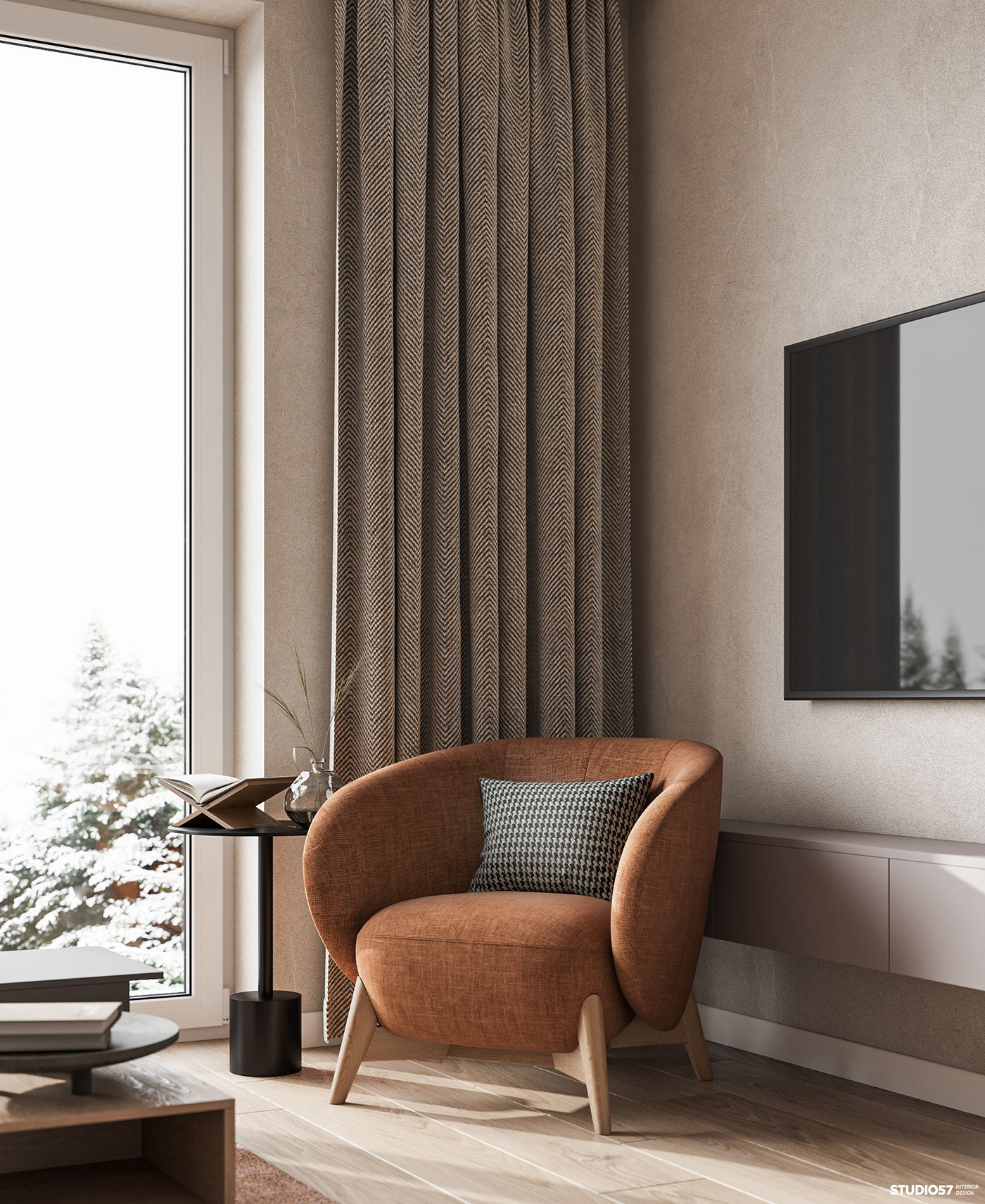 3D 3ds max bedroom Interior interior design  kitchen living room modern Render visualization