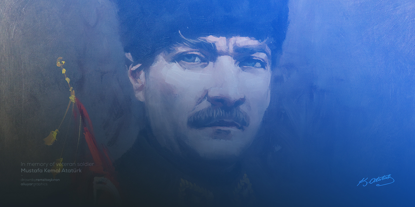 aliuyargraphics Ataturk kemal mustafa remzitaşkıran