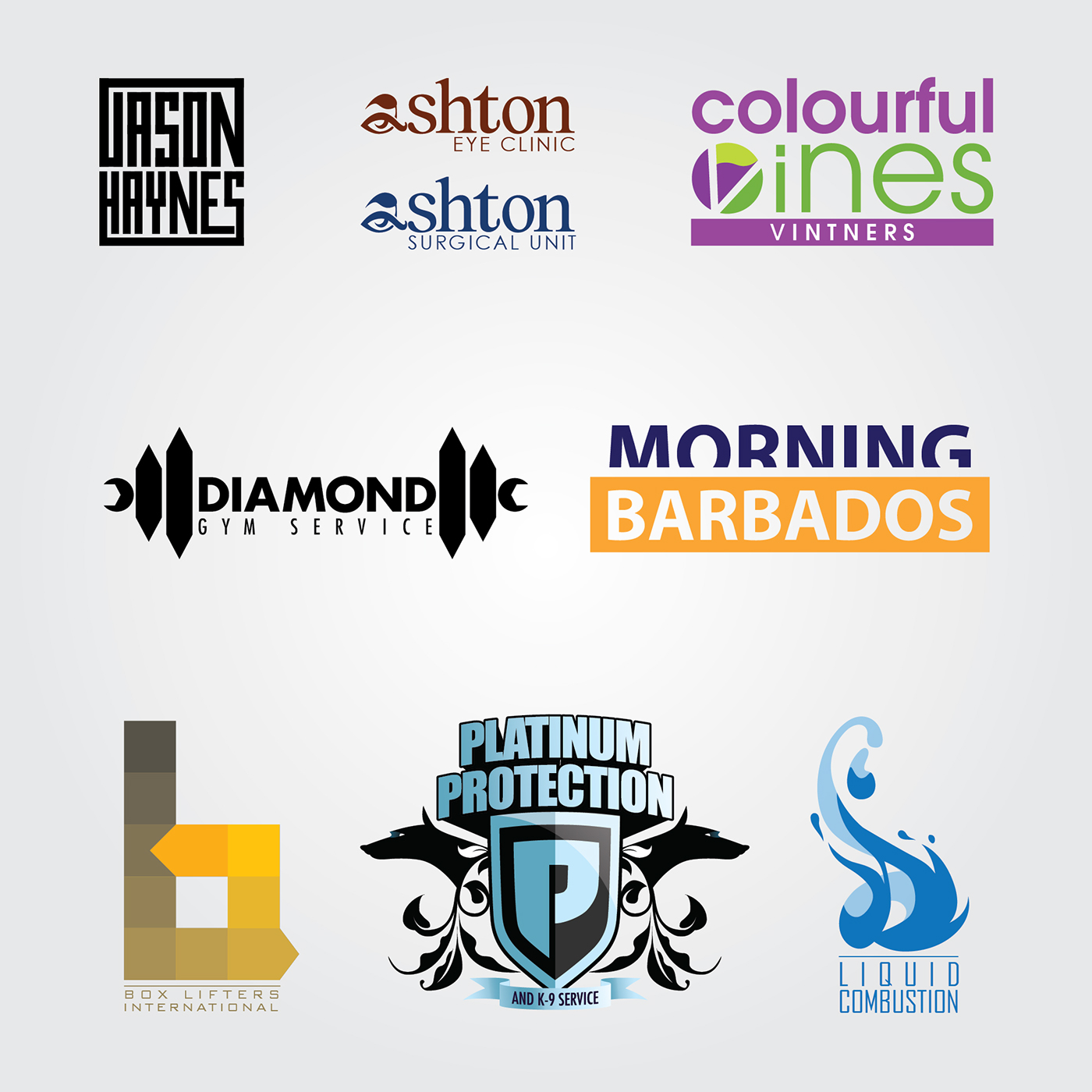 logos clever awesome logofolio Jason Haynes brands marks logo type