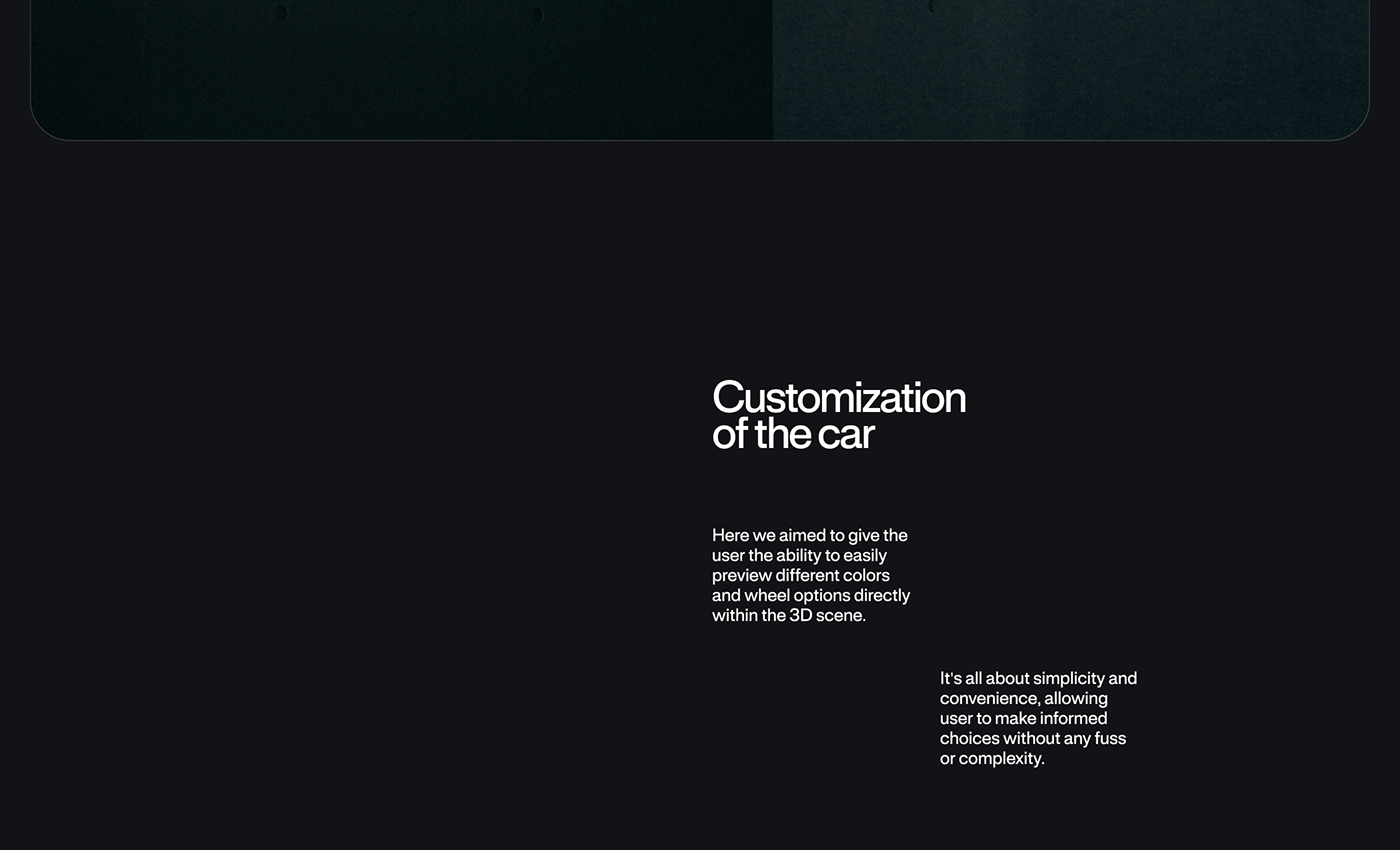 ux/ui Web Design  blender landing page 3D Interface animation  typography   storytelling   UI