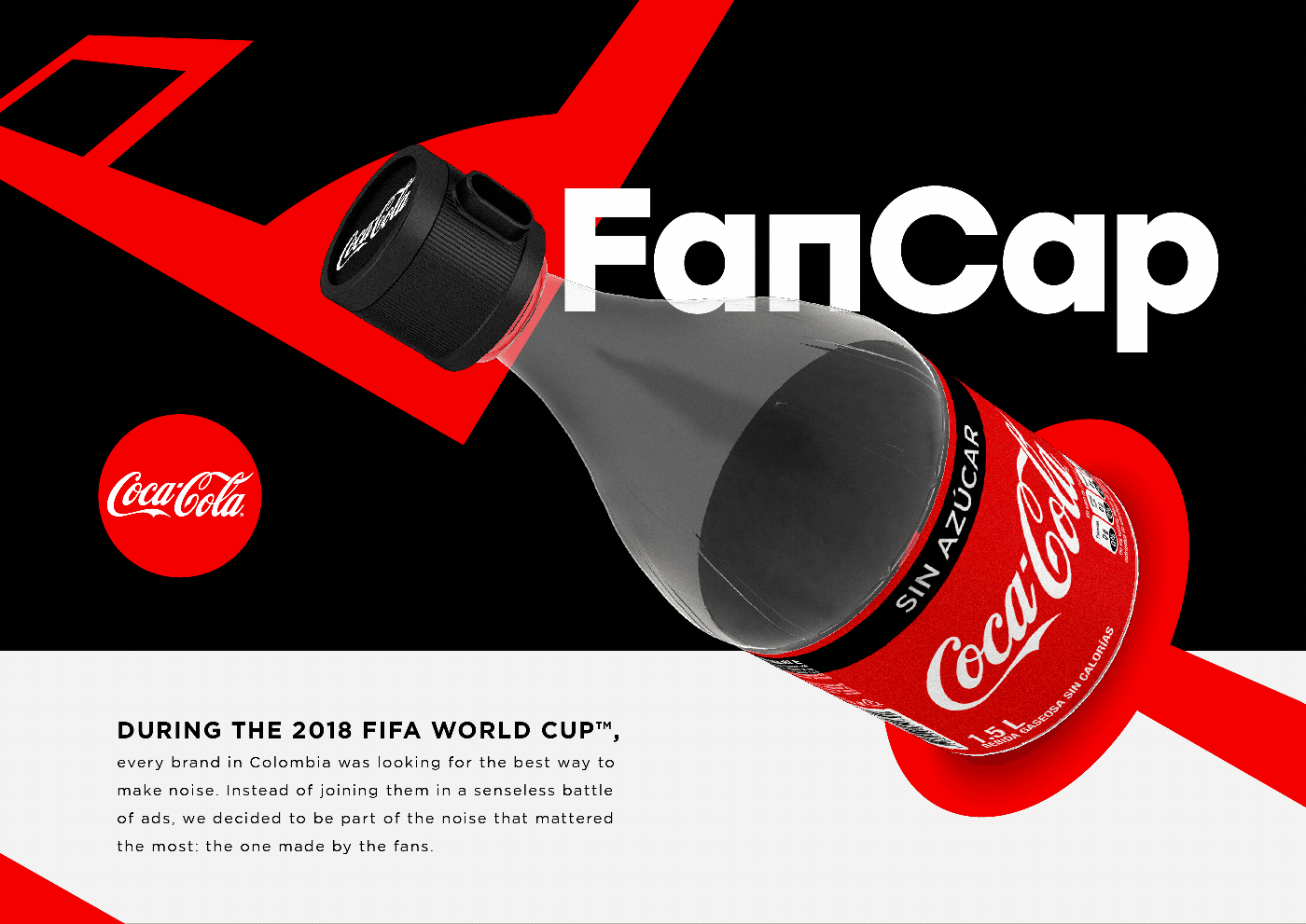 Coca-Cola Packaging FIFA World Cup design cap tapa Russia football