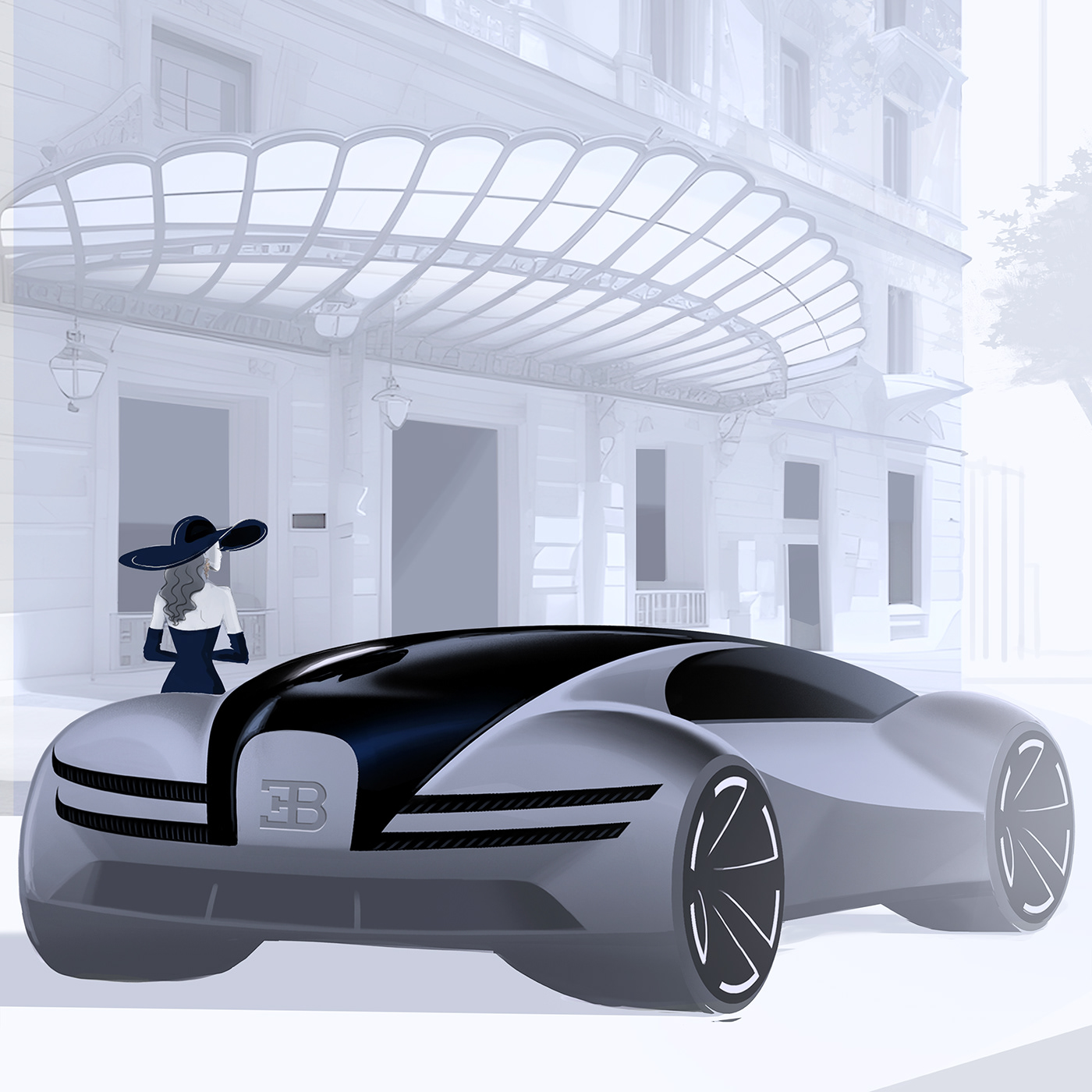 automotive   Automotive design car car design car doodles car rendering car sketch concept car photoshop showcar Transportation Design