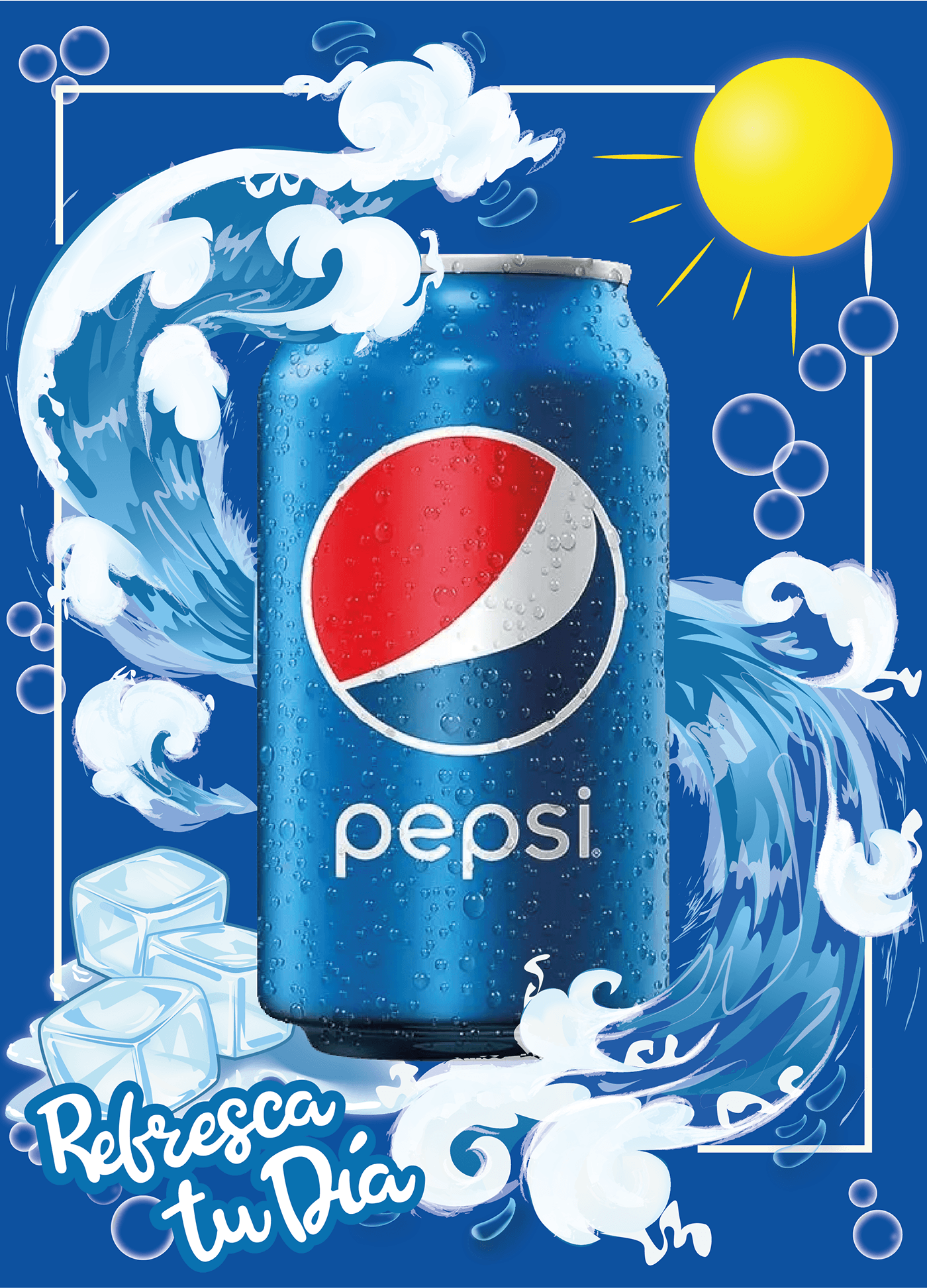 pepsi pepsico marketing   adobe illustrator publicidad diseño gráfico marca pepsi cola soda design