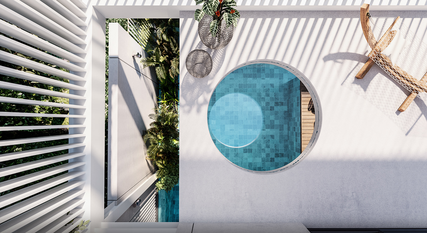 architecture visualization exterior archviz Render corona Minimalism minimalist simple