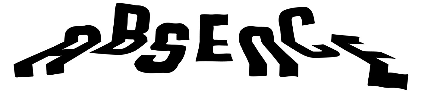 wordmark typography   branding  type absence