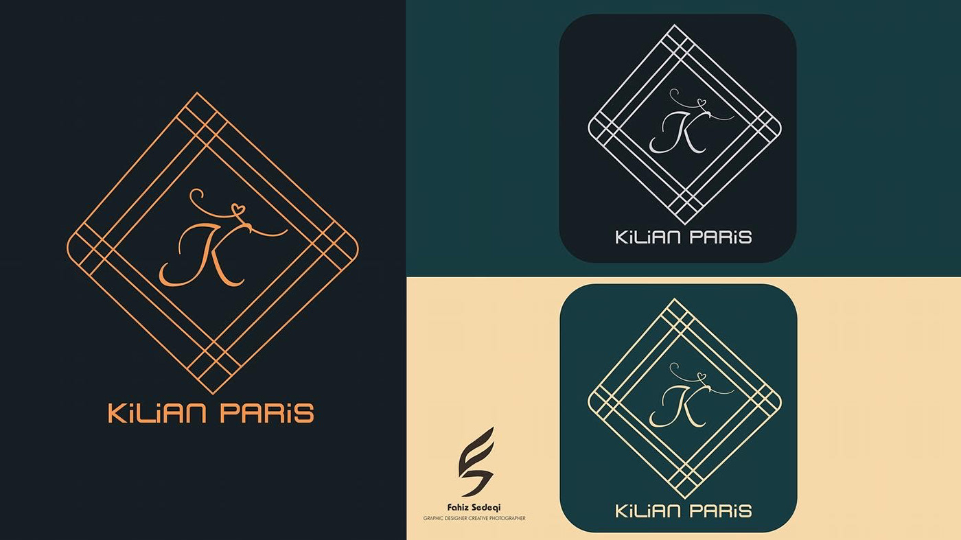 Kilian paris logo design