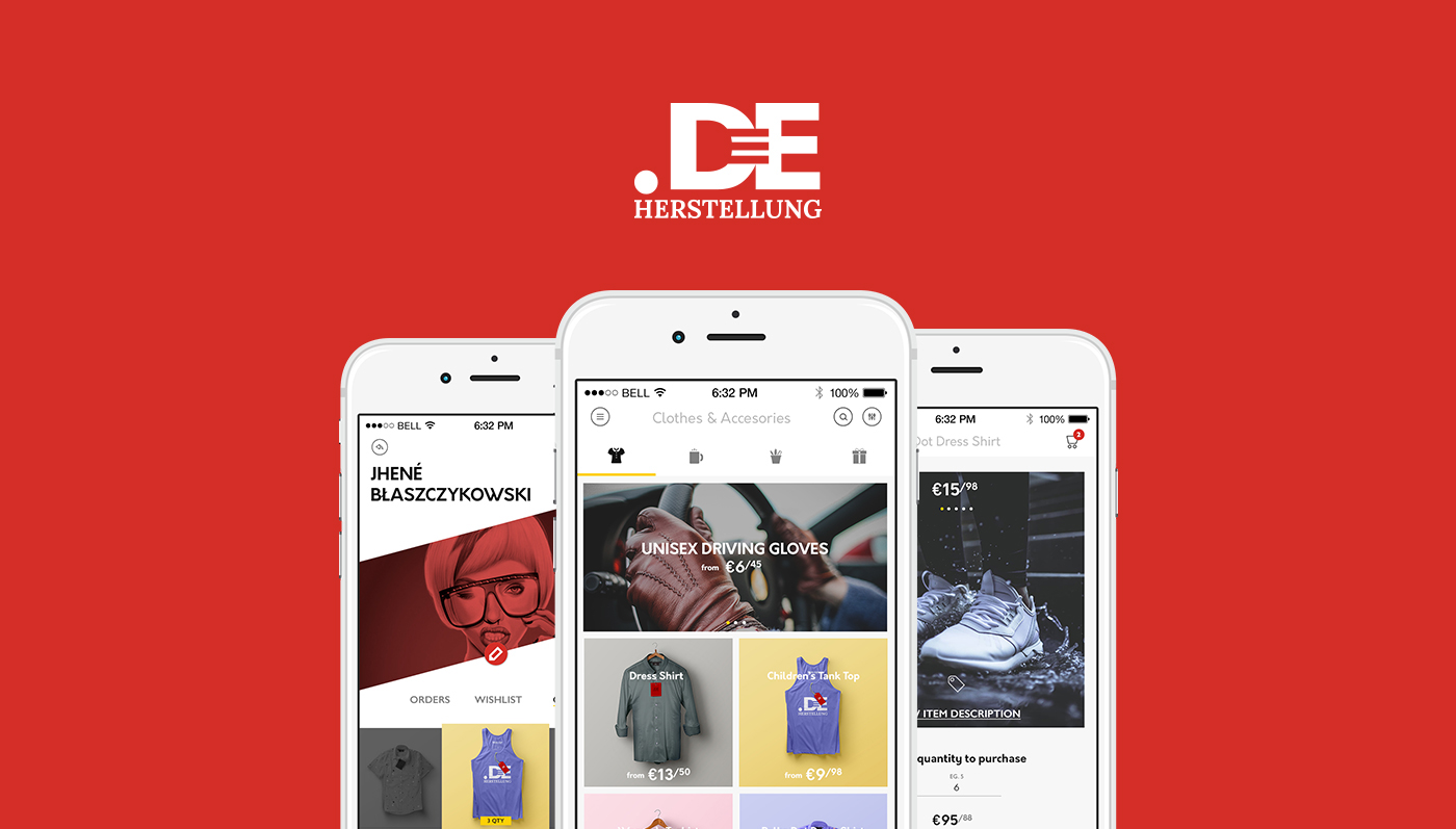 ios Ecommerce app ui kit UI photoshop psd shop store