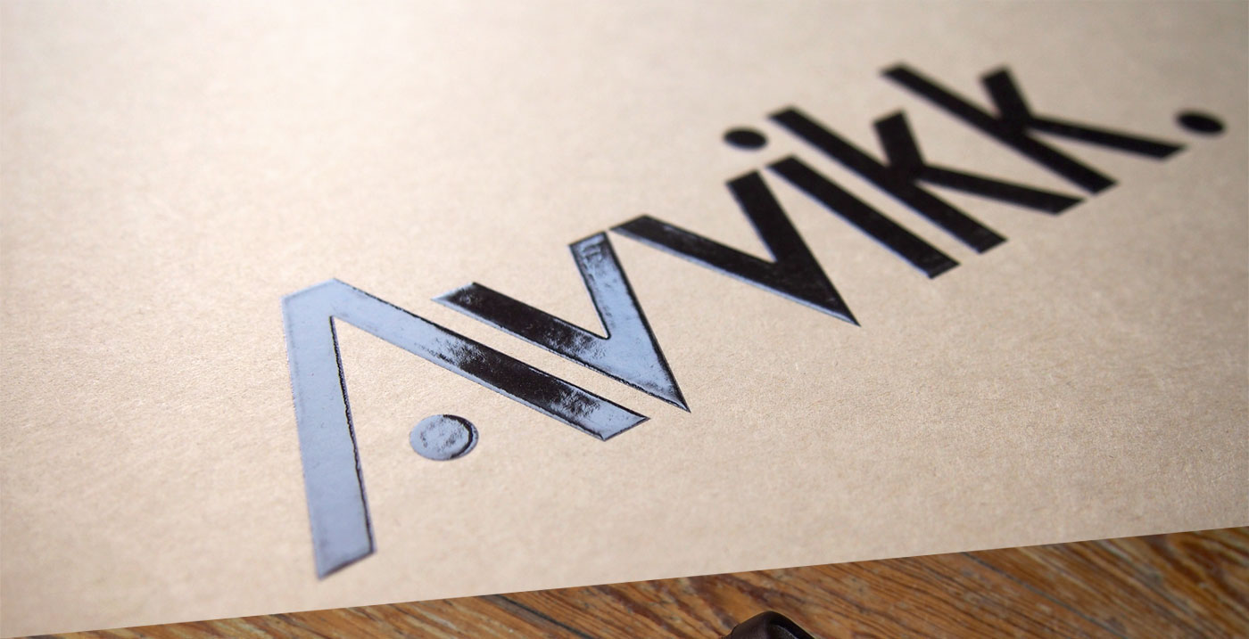Avvikk footwear logo-design typeholics