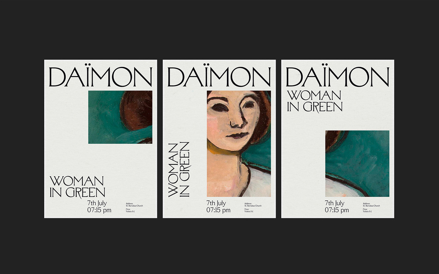 daimon cartel poster system graphic design  typography  