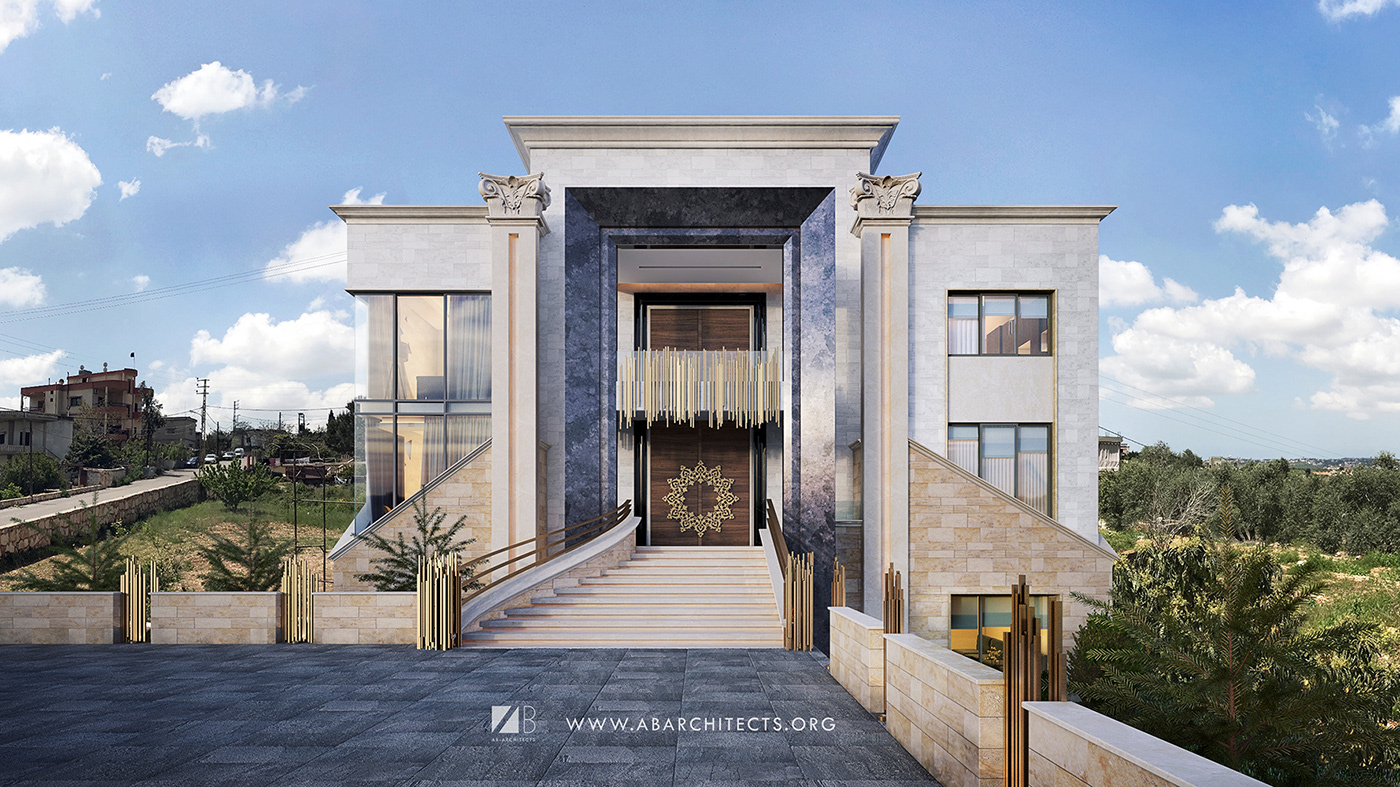 architecture renovation Classicarchitecture 3ds visualization Photography  materials luxury Kuwait Qatar