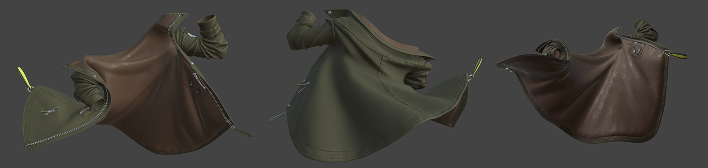 3D 3D Character 3d modeling character modeling digital 3d gunner Weapon cloth modeling grooming texturing