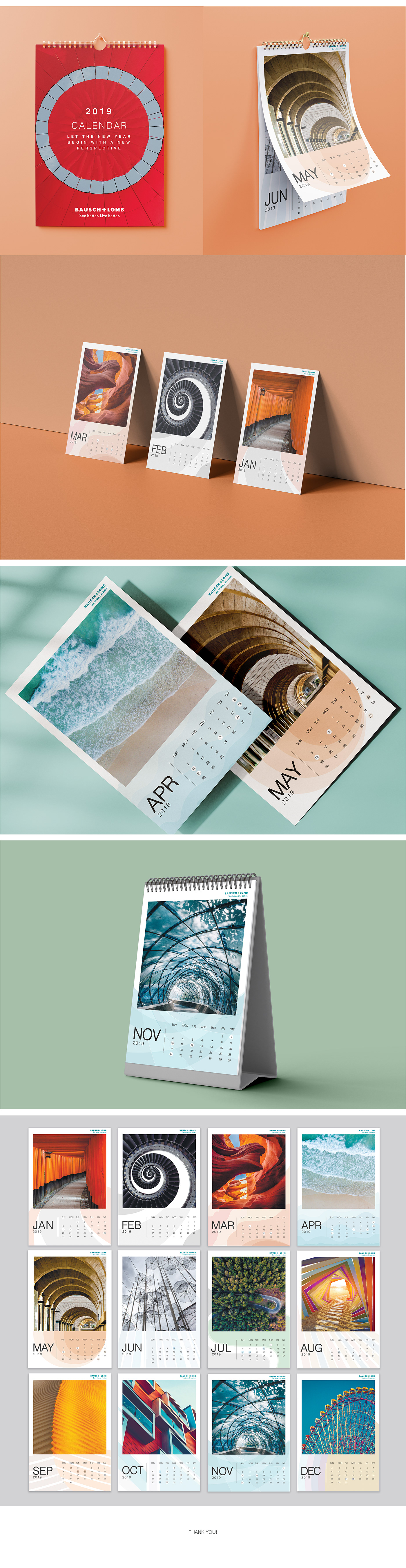 bausch n laumb branding  calendar calendar design graphic design  Logo Design mockups nature photography Photography  Poster Design