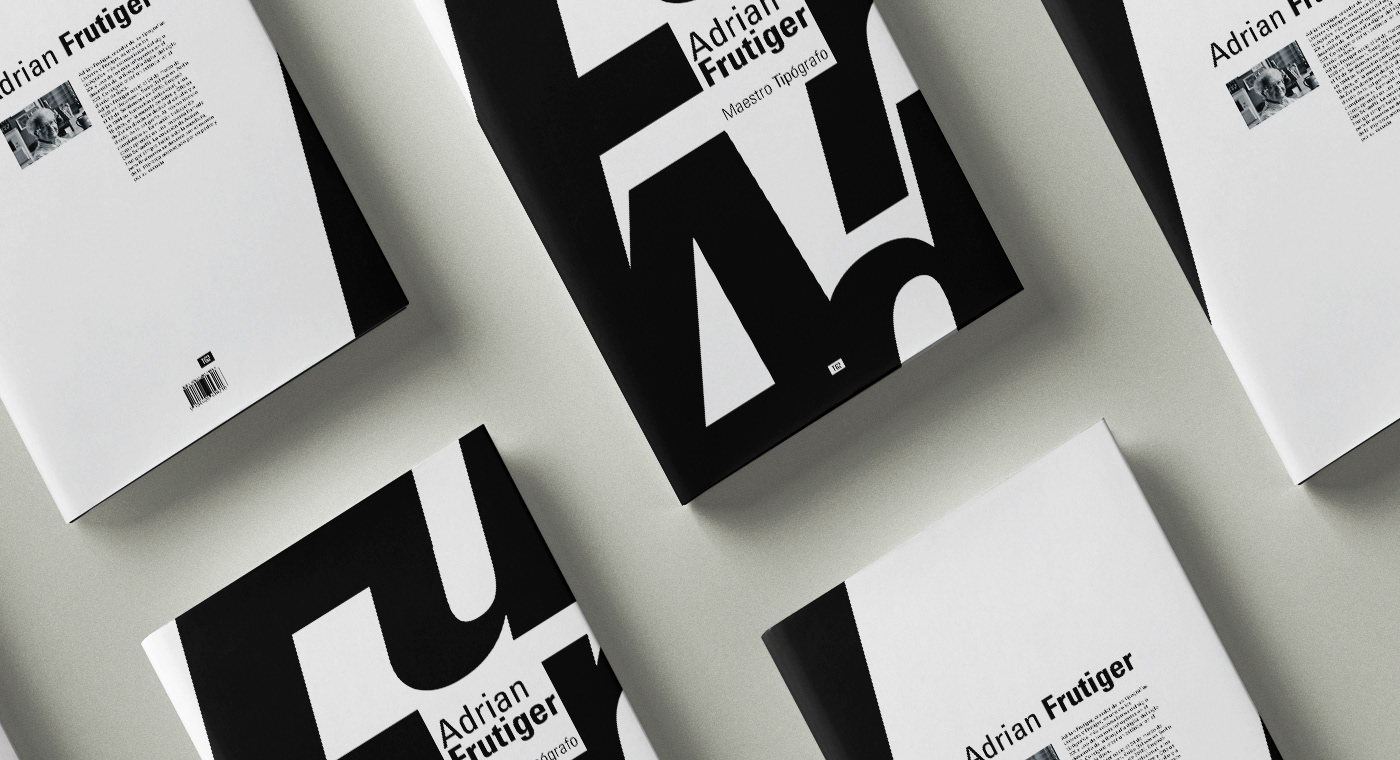 diseño gráfico editorial frutiger libro tipografia univers fadu graphic design  uba Diseño editorial