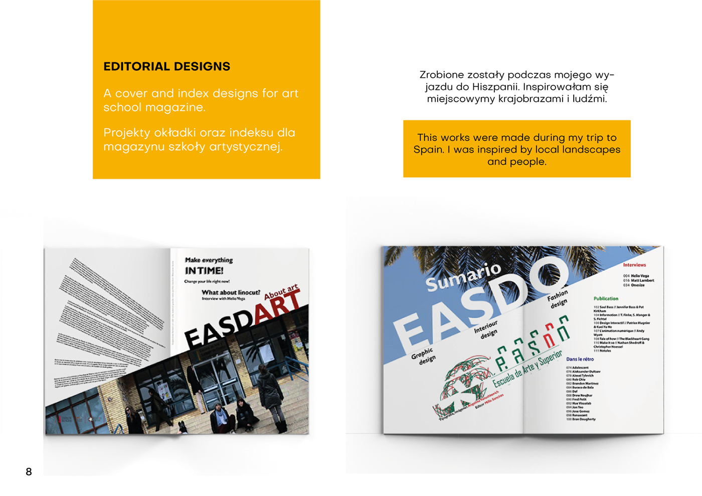 Cover Spread editorial design  magazine summary spread